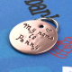 My Name is -  Dog Tag - Personalized handstamped Pet Tag