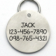 LARGE Funny Dog Tag - Custom Engraved - I'm Lost! Get Your People to Call Mine