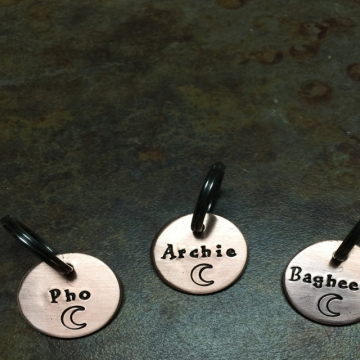critter bling moon tags